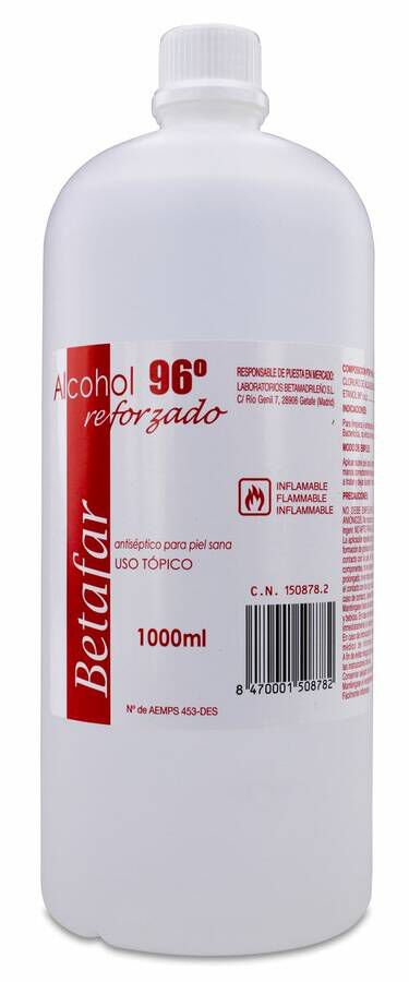 Betafar Alcohol 96º, 1 L