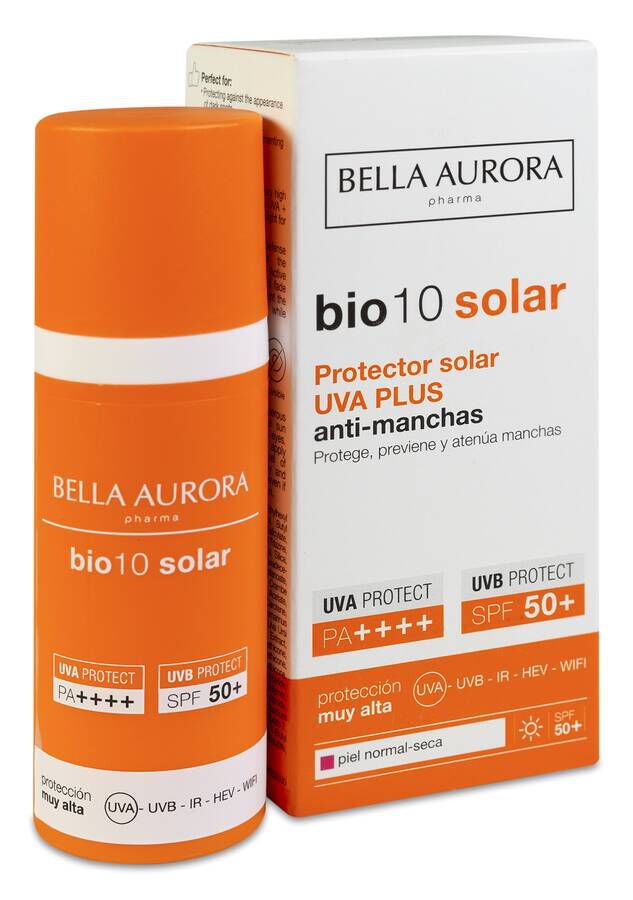 Bella Aurora Bio 10 Solar Piel Seca, 50 ml
