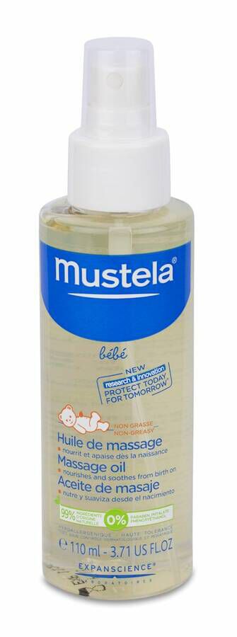 Mustela Aceite de Masaje, 100 ml
