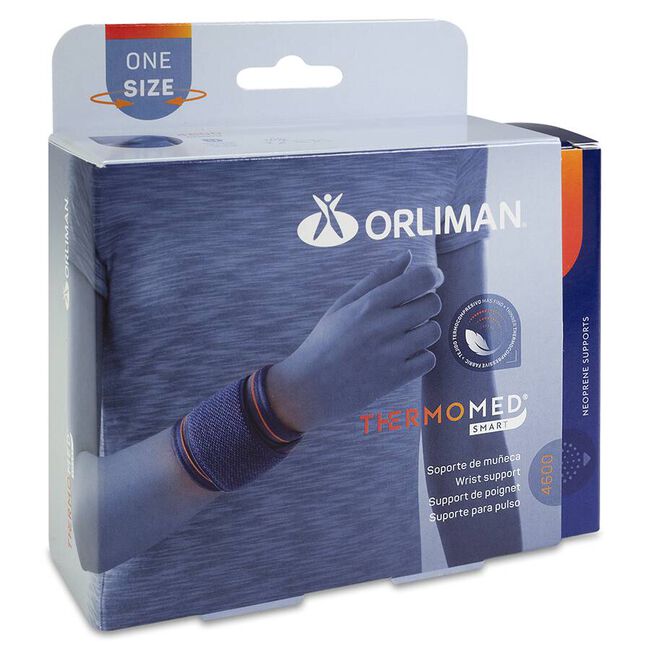 Orliman Muñequera Termo Compresora, Talla Única