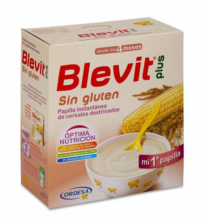 Blevit Plus Sin Gluten, 600 g