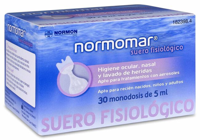 Normomar Suero Fisiológico, 30 Uds