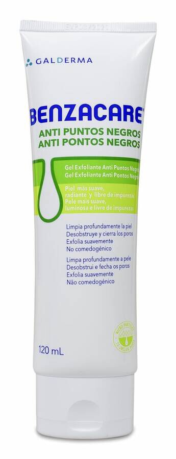 Benzacare Exfoliante Puntos Negros, 120 ml 
