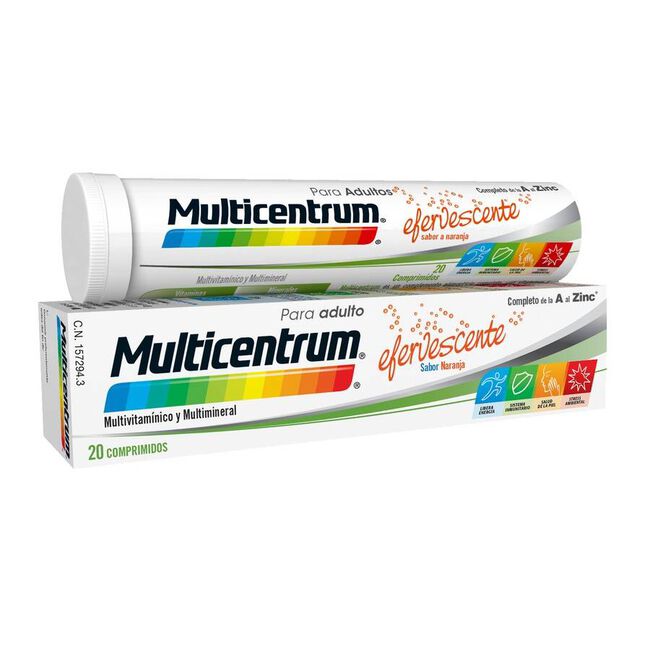 Multicentrum Efervescente, 20 Comprimidos