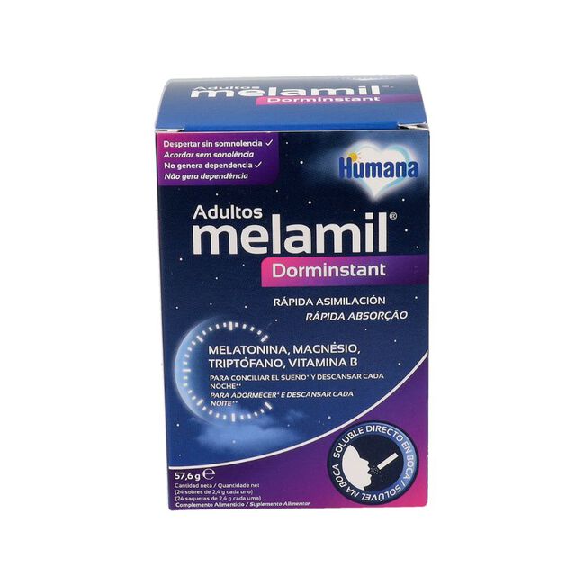 Melamil Dorminstant Adultos, 24 sobres