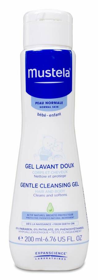 Mustela Gel de Baño Suave, 200 ml