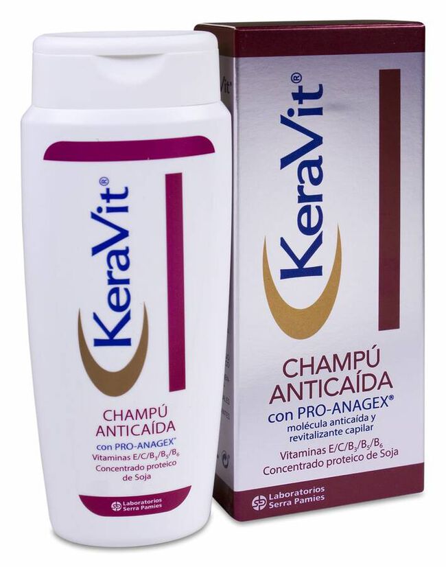 Keravit Champú Anticaída, 200 ml