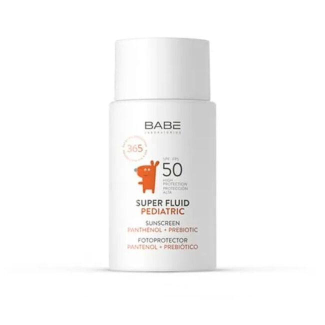 Babe Super Fluid Fotoprotector Pedi&aacute;trico Spf50+, 50 ml
