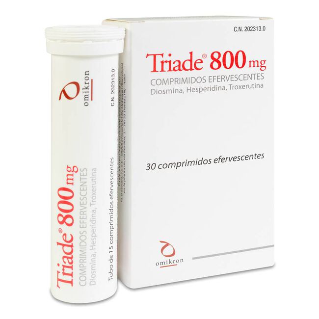 Triade, 30 Comprimidos Efervescentes