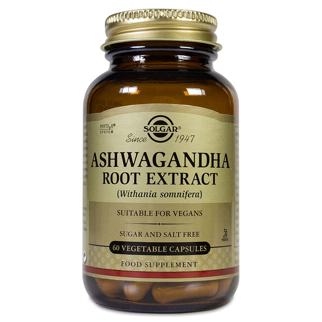 Solgar Ashwagandha, 60 cápsulas