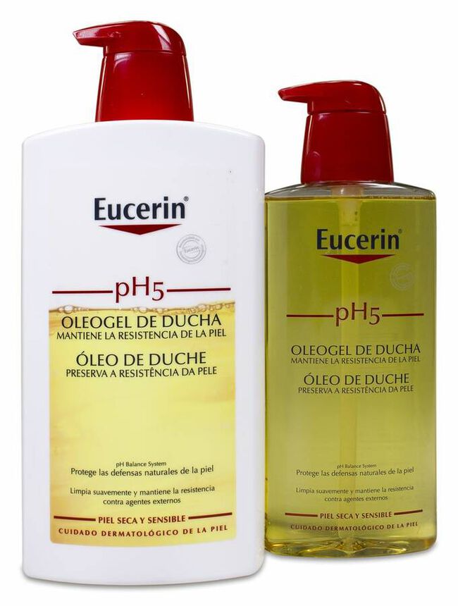 Promoción Eucerin Ph5 Oleogel  1L + Botella 400 ml