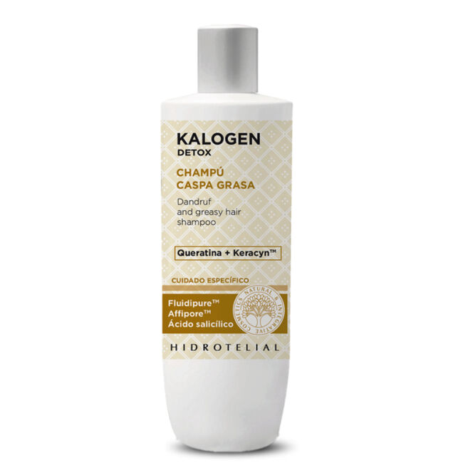 Kalogen Champú Caspa Grasa, 400 ml