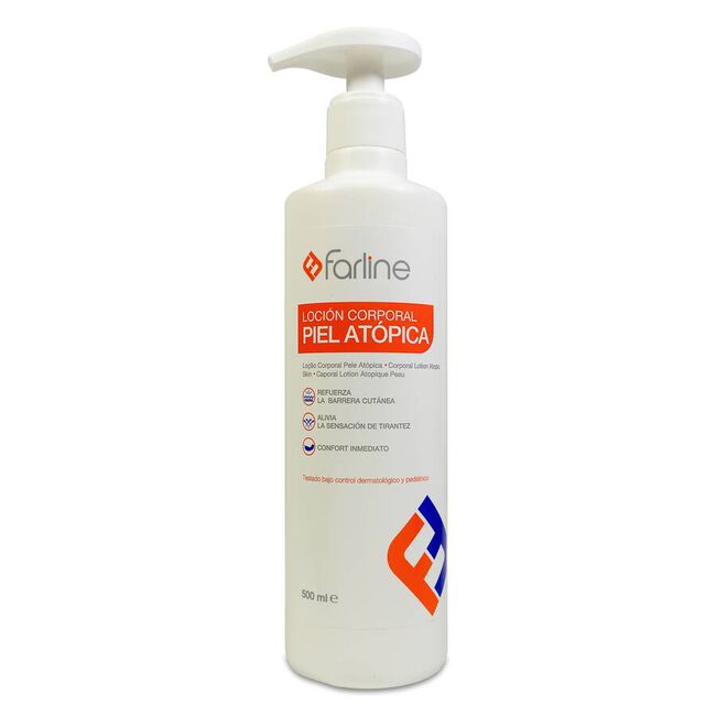 Farline Loción Corporal Piel Atópica, 500 ml