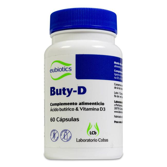 Eubiotics Buty-D, 60 Cápsulas