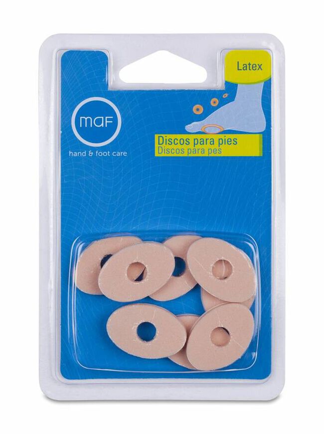 Maf Discos Ovalados Para Callos, 8 Uds
