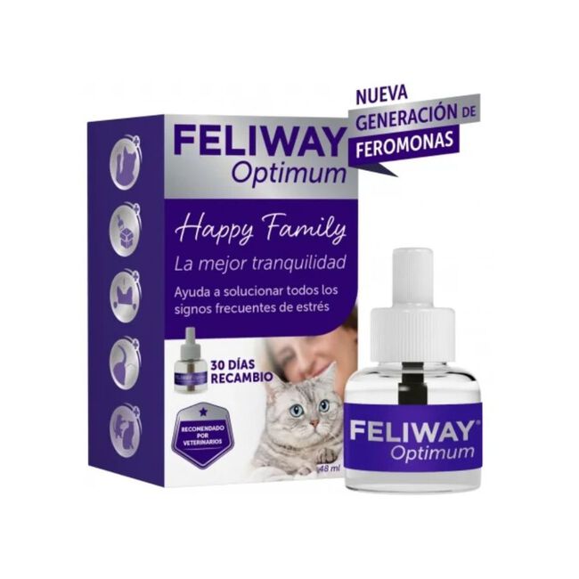 Feliway Optimum Recambio, 48 ml