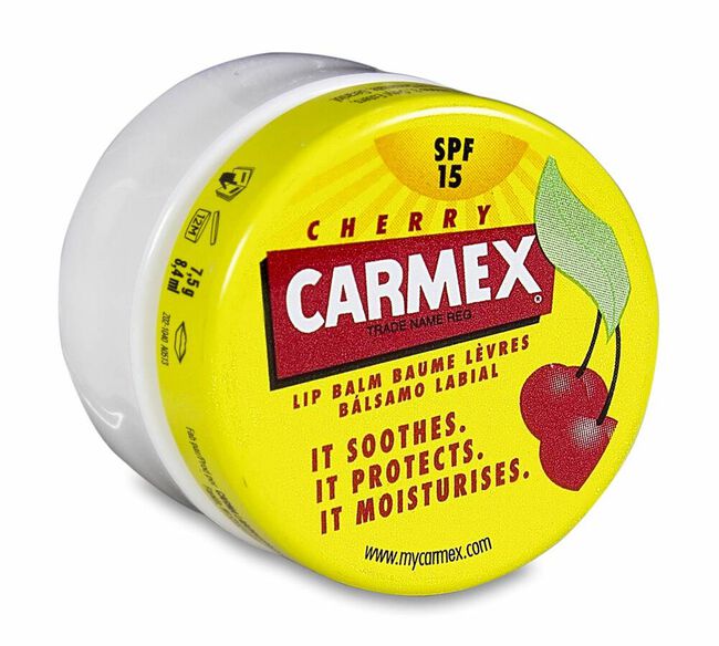 Carmex Bálsamo Labial Hidratante Tarro de Cereza SPF 15, 7,5 g