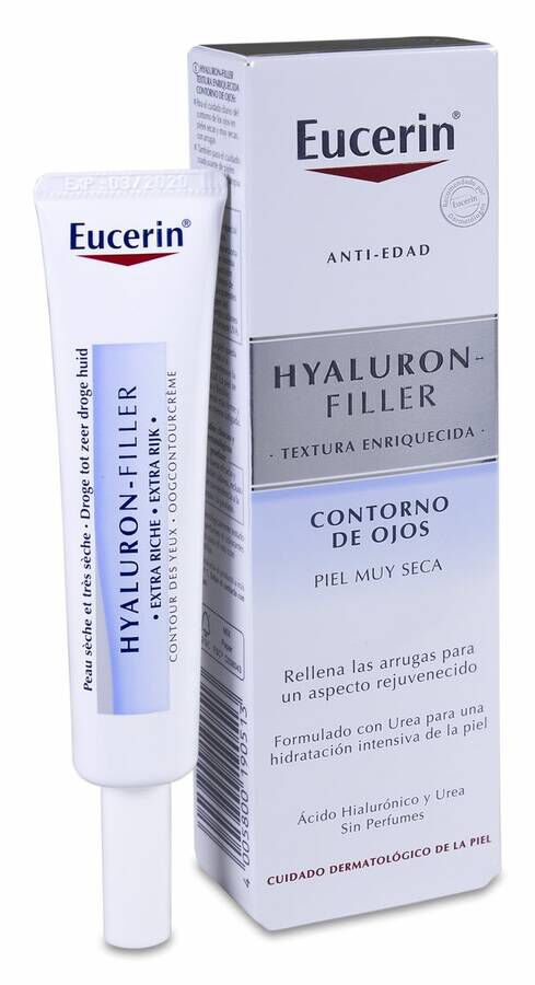 imagen de Eucerin Hyaluron-Filler Textura Enriquecida Contorno de Ojos