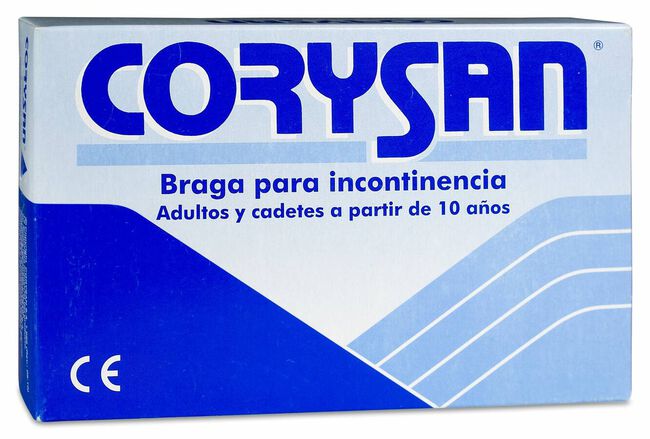 Corysan Braga Adulto para Incontinencia Cierre Clip Talla 10, 1 Ud