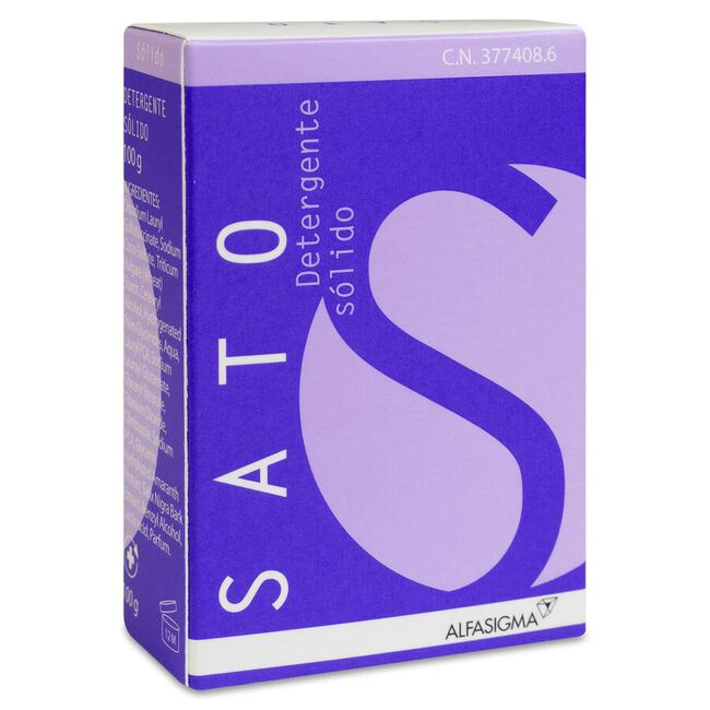 Sato Detergente Sólido, 100 ml