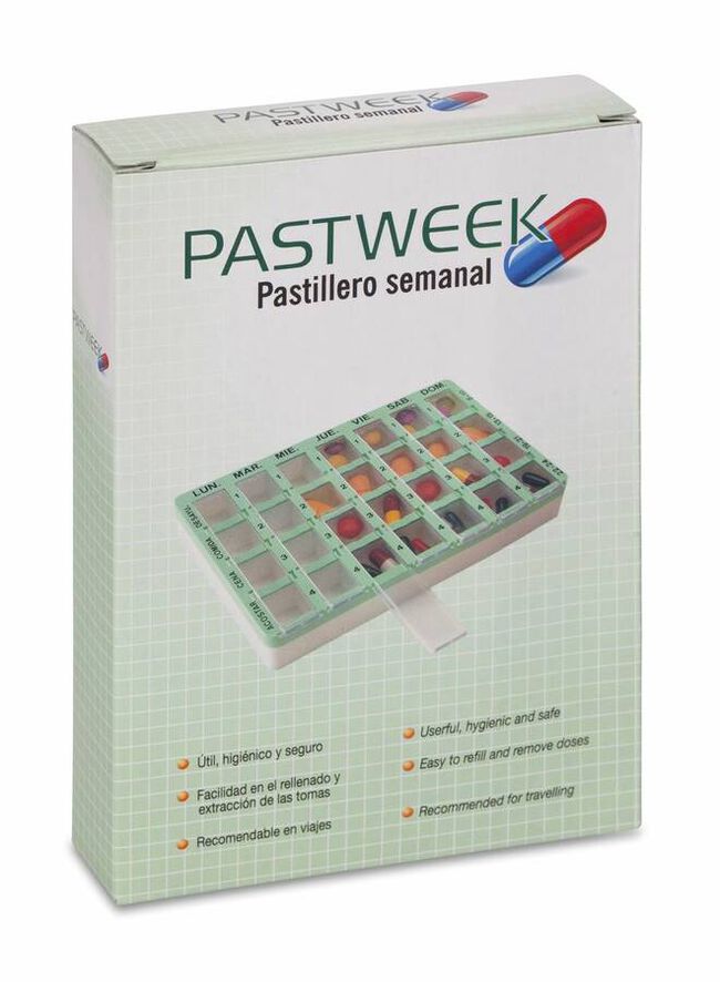 Pastweek Pastillero Semanal, 1 Ud