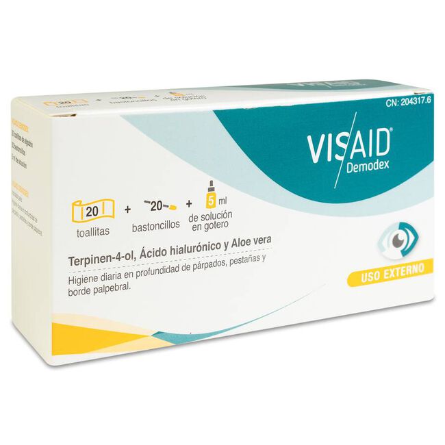Vasaid Dermodex Tratamiento Ocular, 3 uds