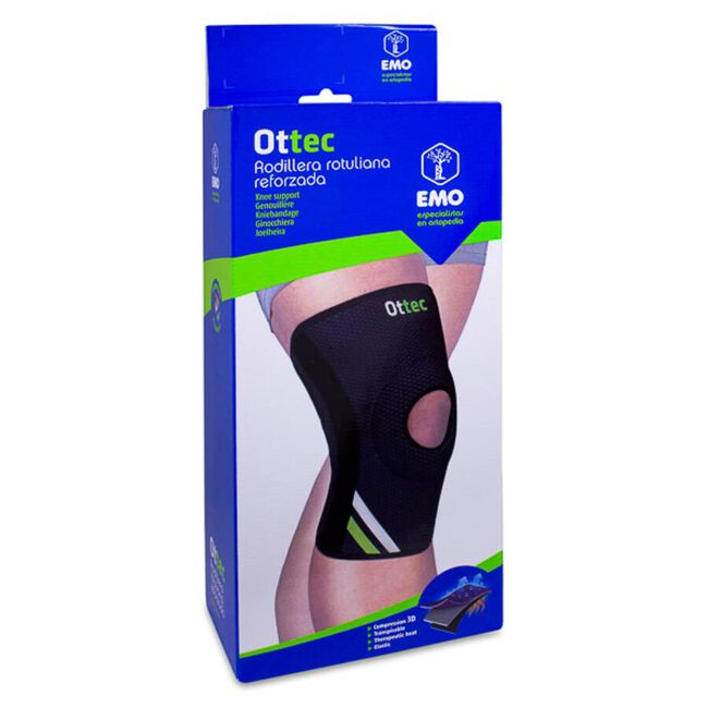 Emo Ottec Rodillera Rotuliana Talla XL, 1 Ud