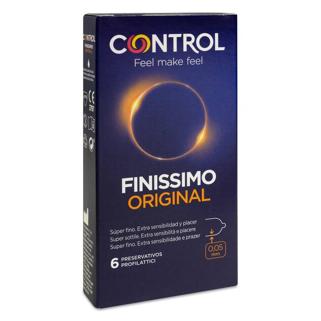 Control Finissimo Original Preservativo, 6 Unidades