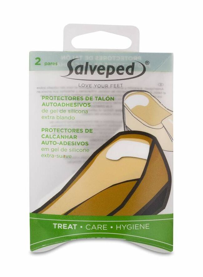 Salveped Protector de Talón Silicona, 2 Uds