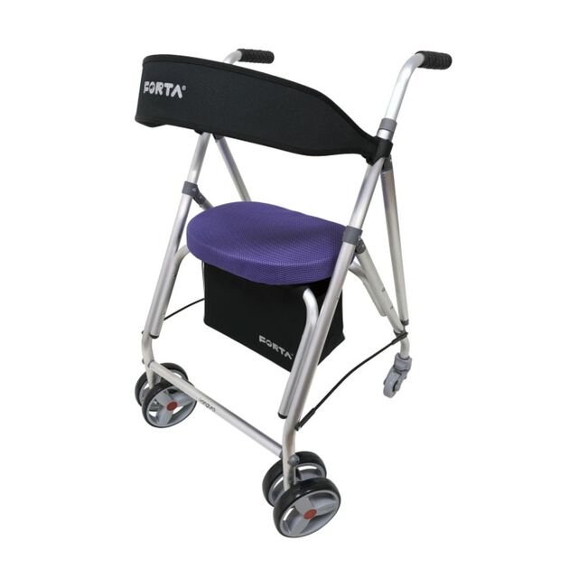 Forta Andador Kanguro Aluminio Azul, 1 Unidad