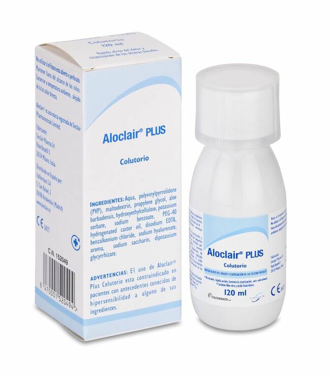 Aloclair Plus Bioadhesive Colutorio, 120 ml