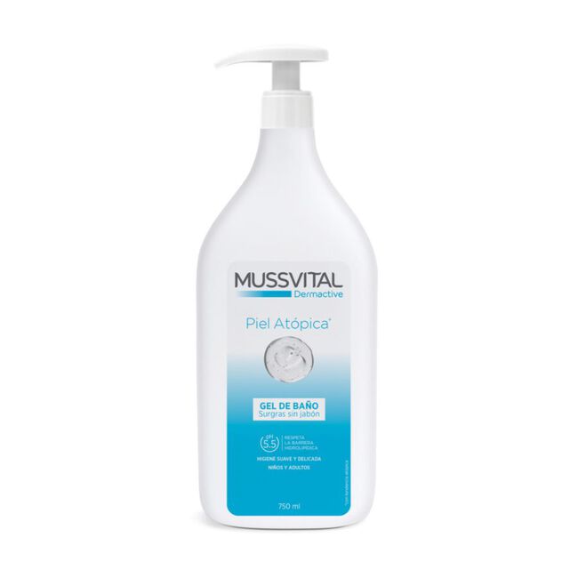 Mussvital Dermactive Gel Piel Atópica, 750 ml