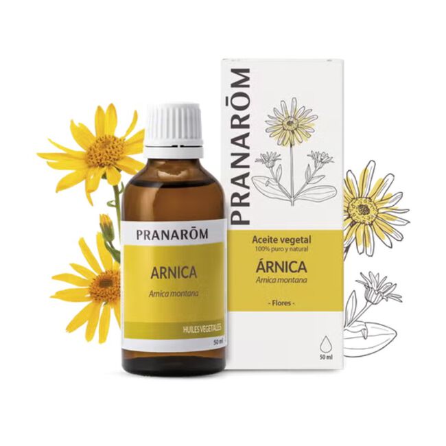 Pranarom Aceite Vegetal Árnica, 50 ml