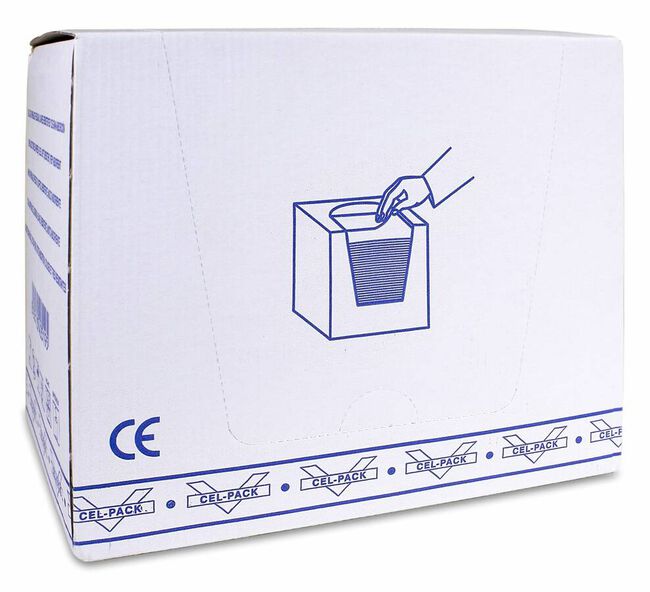 Clinimark Toalla Desechable tipo Spunlace Cel-Pack, 100 Toallas