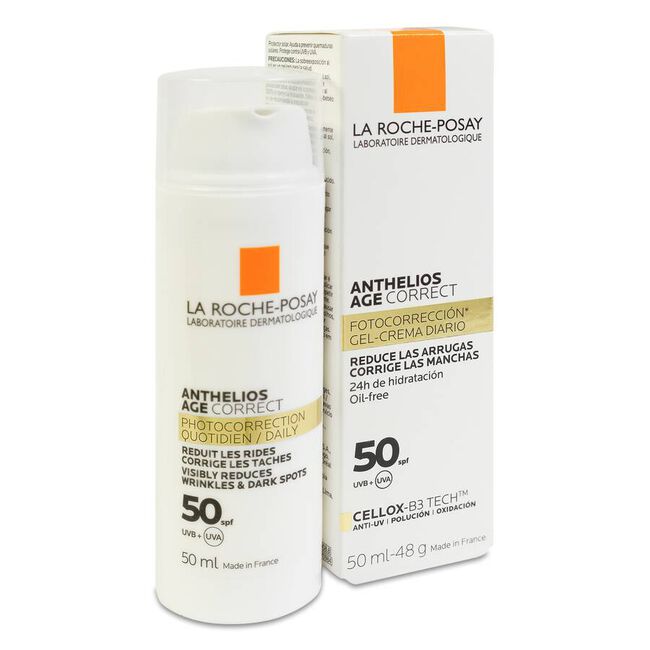 La Roche-Posay Anthelios Fotocorreccion Diaria Antiedad SPF50, 50 ml