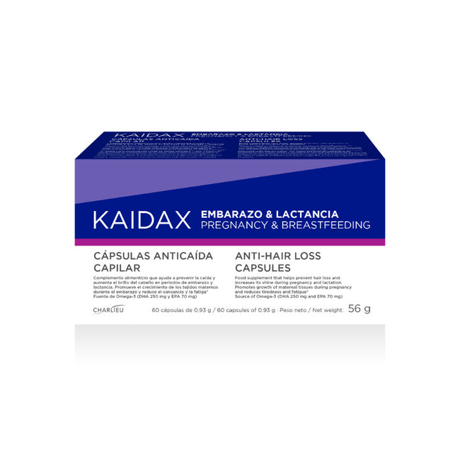 KAIDAX Embarazo y Lactancia, 60 Cápsulas