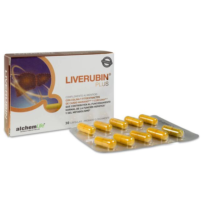 Liverubin Plus, 30 cápsulas