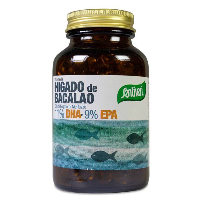 Santiveri Aceite de Hígado de Bacalo, 120 Perlas