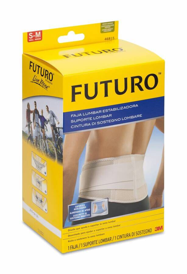 Futuro Faja Lumbar Talla S/M, 1 Ud