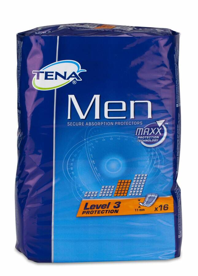Tena Men Level 3, 16 Uds