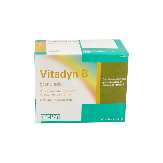 Teva Vitadyn B, 40 unidades