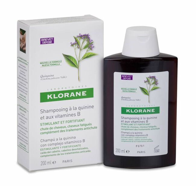 Klorane Champú Fortificante a la Quinina, 200 ml
