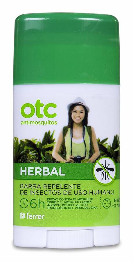 Otc Antimosquitos Herbal Barra, 50 ml