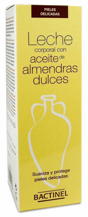 Bactinel Leche Corporal Aceite Almendras, 300 ml