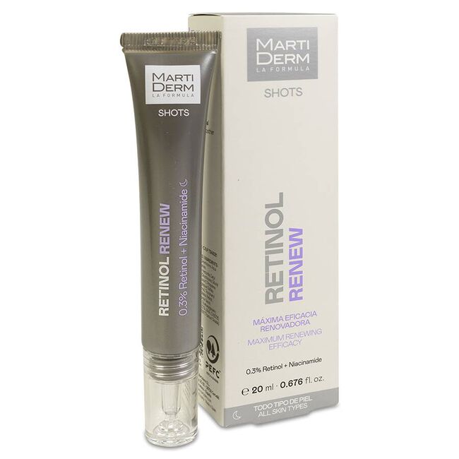  MartiDerm Shots Retinol Renew 1 Envase 20 ml