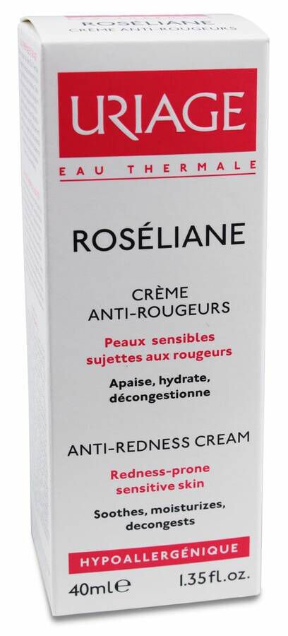 Uriage Roséliane Crema Anti-Rojeces Piel Sensible, 40 ml