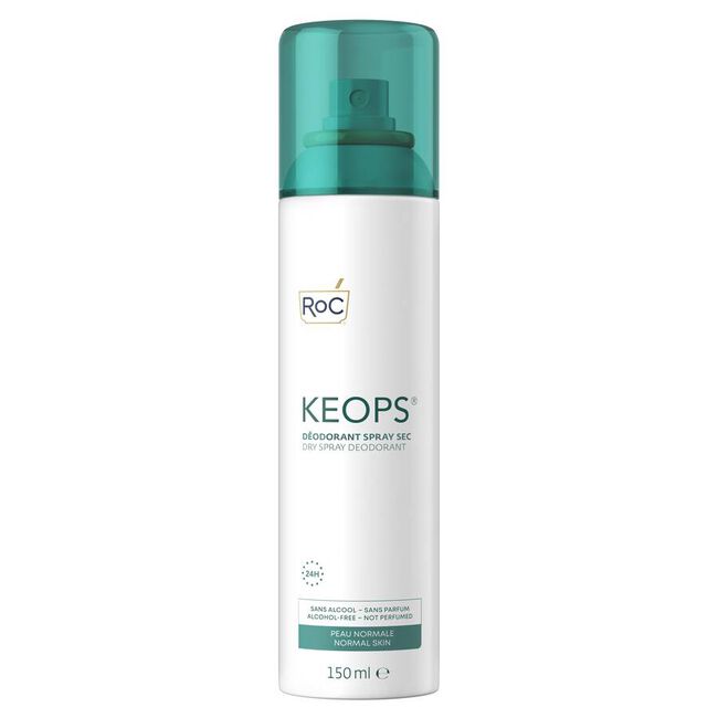 Pack Roc Keops Desodorante Spray Seco, 2 Unidades x 150 ml