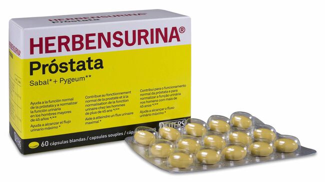 Herbensurina Próstata, 60 Uds