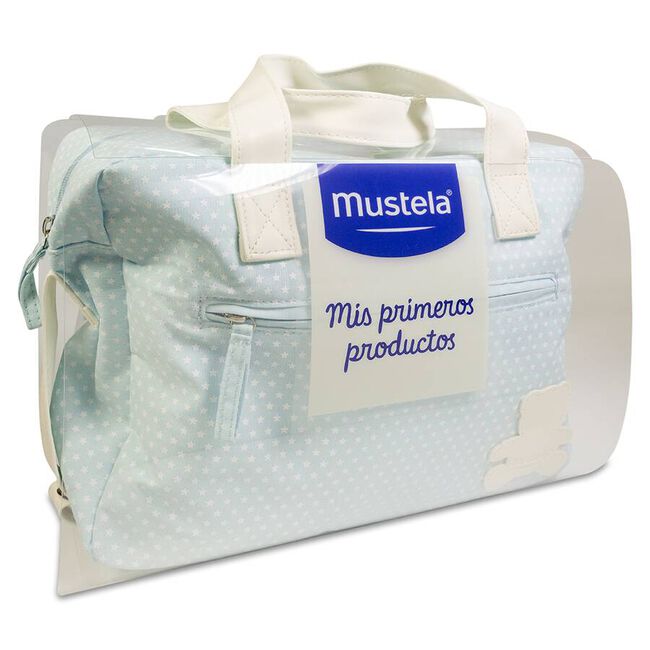 Mustela Bolsa Mis Primeros Productos Azul, 1 Ud