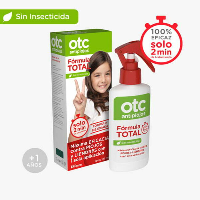 Pack Otc Antipiojos Fórmula Total + Lendrera
